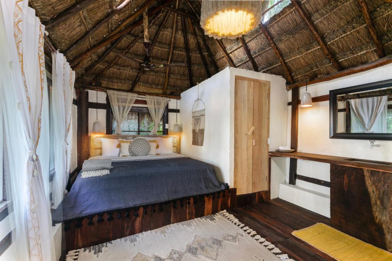 Villa Santuario Lake Front Oasis Bacalar Ngoại thất bức ảnh