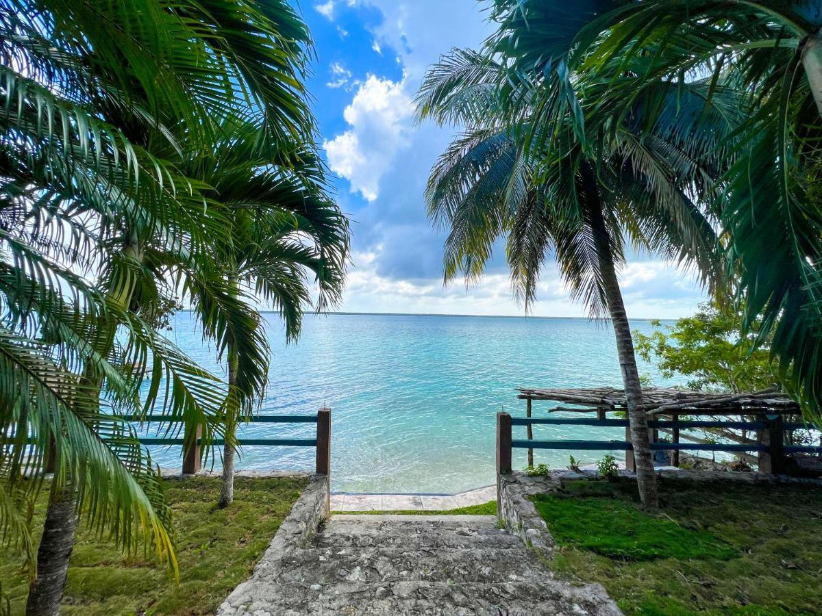 Villa Santuario Lake Front Oasis Bacalar Ngoại thất bức ảnh
