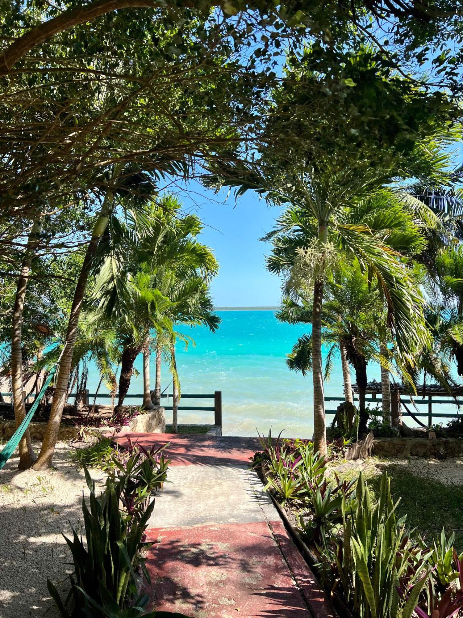 Villa Santuario Lake Front Oasis Bacalar Ngoại thất bức ảnh