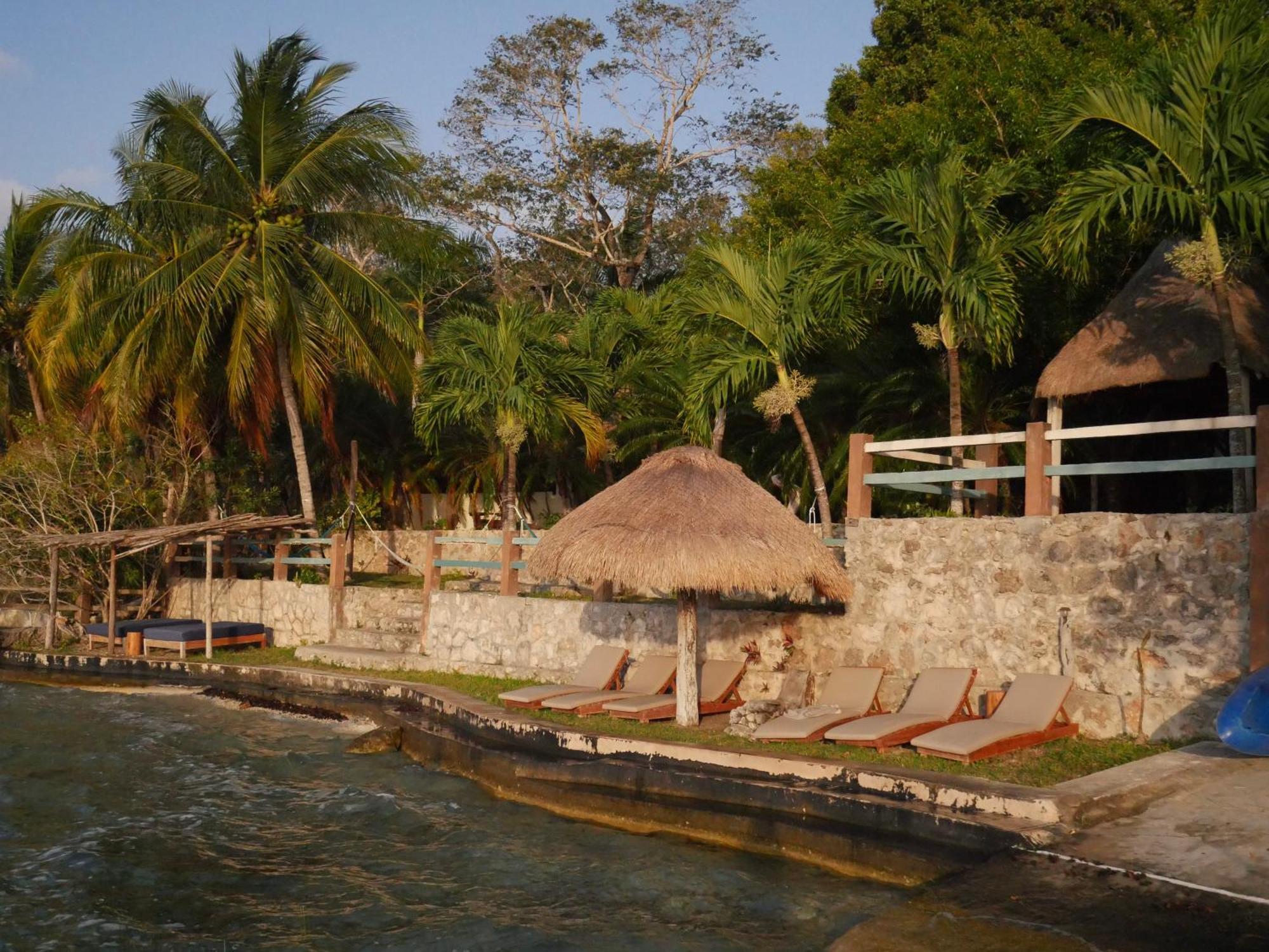 Villa Santuario Lake Front Oasis Bacalar Ngoại thất bức ảnh