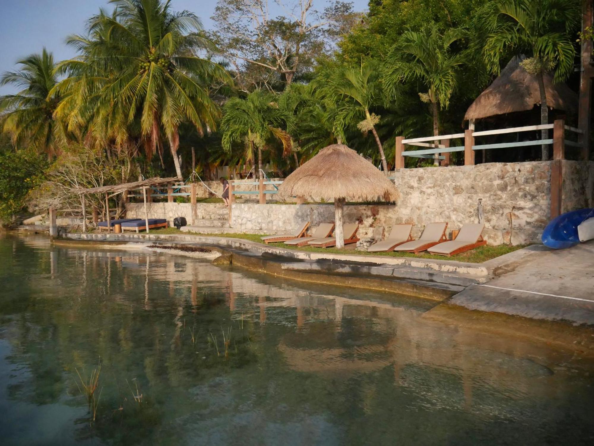 Villa Santuario Lake Front Oasis Bacalar Ngoại thất bức ảnh