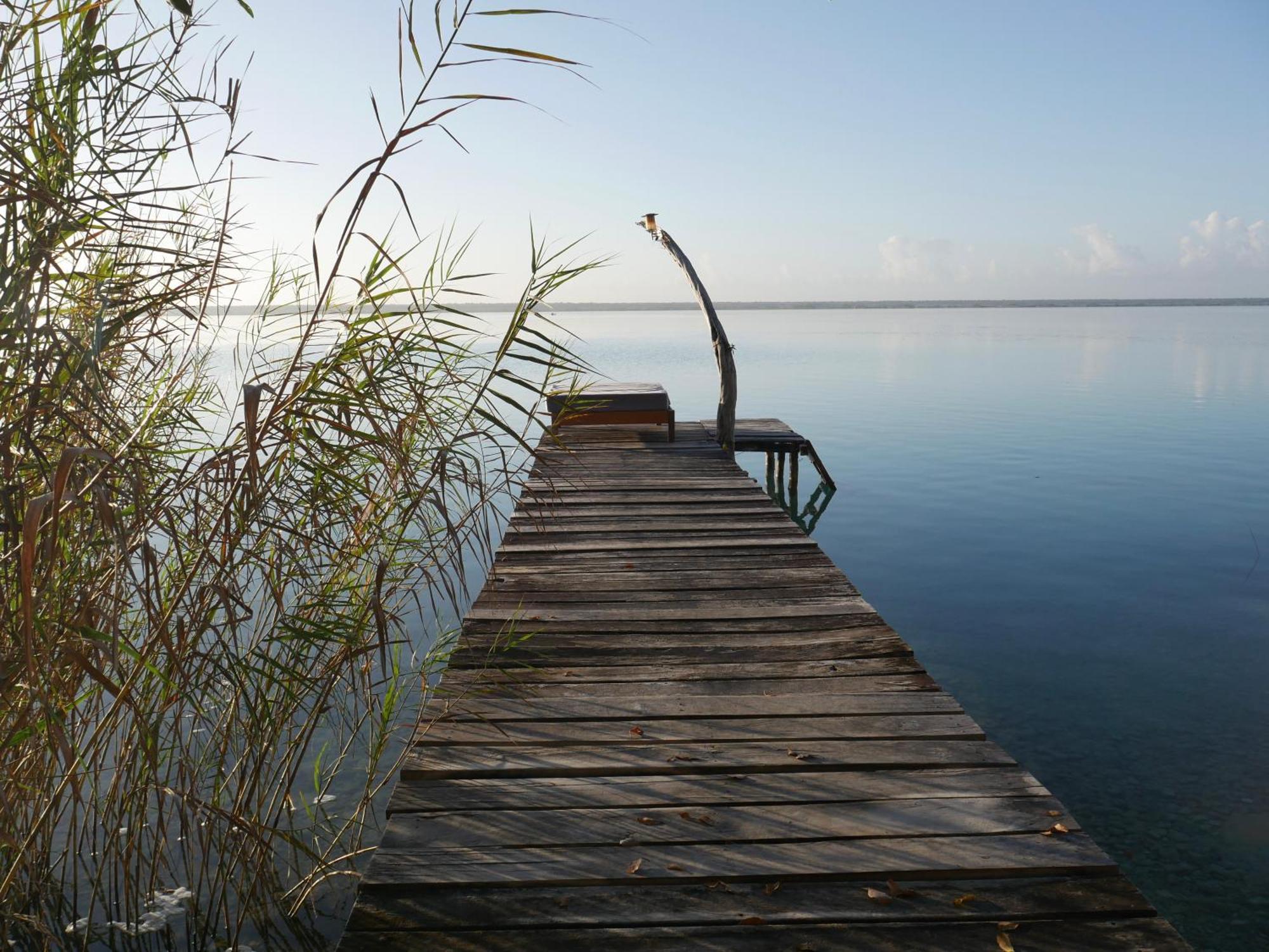 Villa Santuario Lake Front Oasis Bacalar Ngoại thất bức ảnh