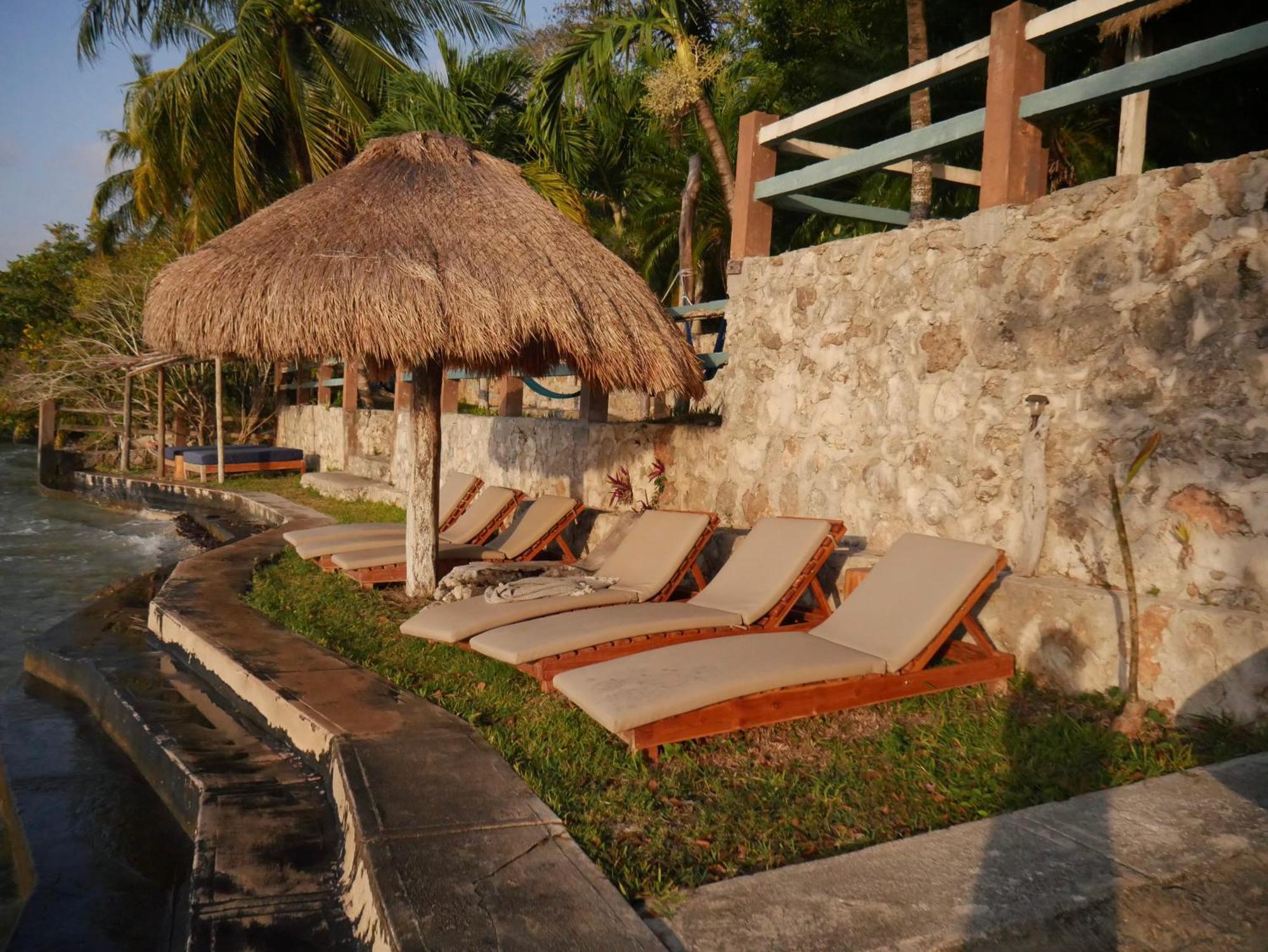 Villa Santuario Lake Front Oasis Bacalar Ngoại thất bức ảnh
