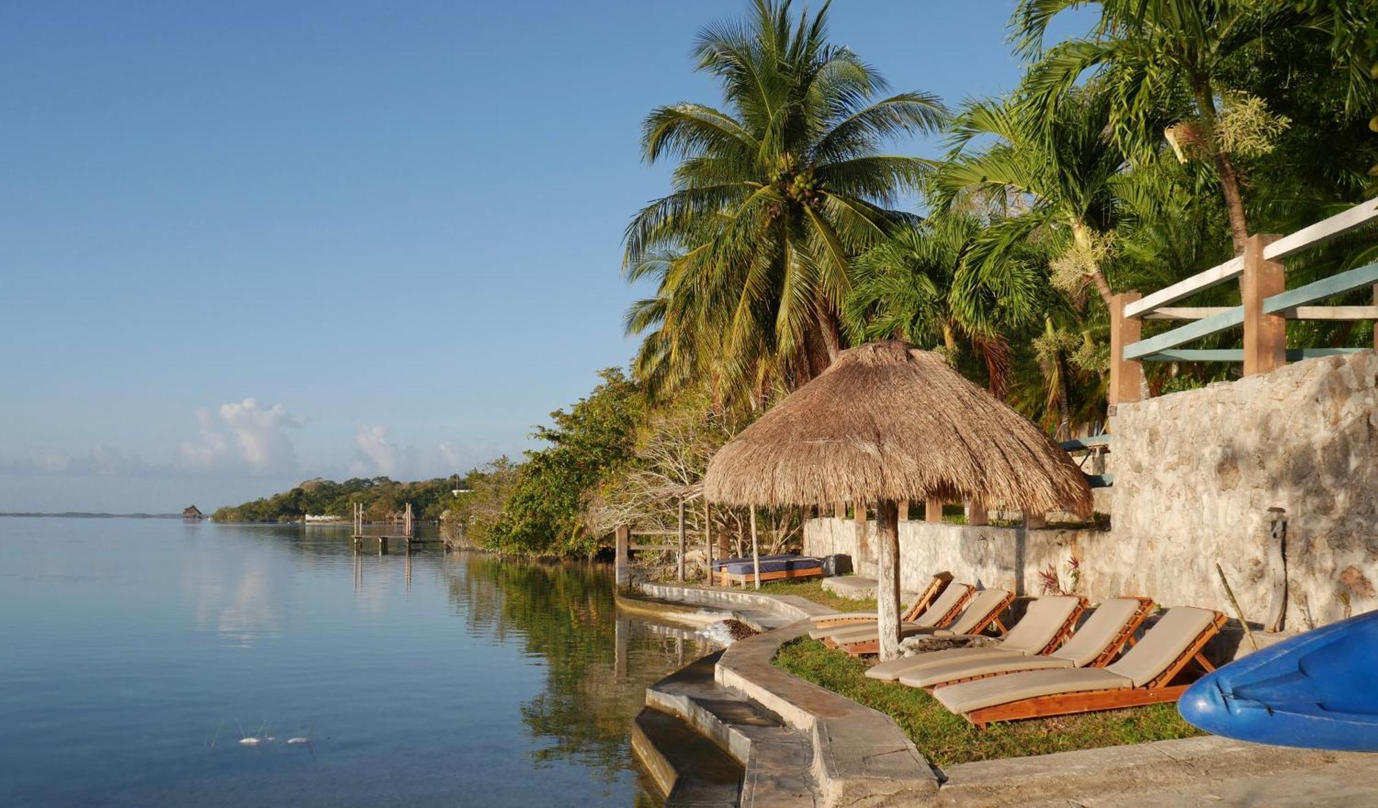 Villa Santuario Lake Front Oasis Bacalar Ngoại thất bức ảnh