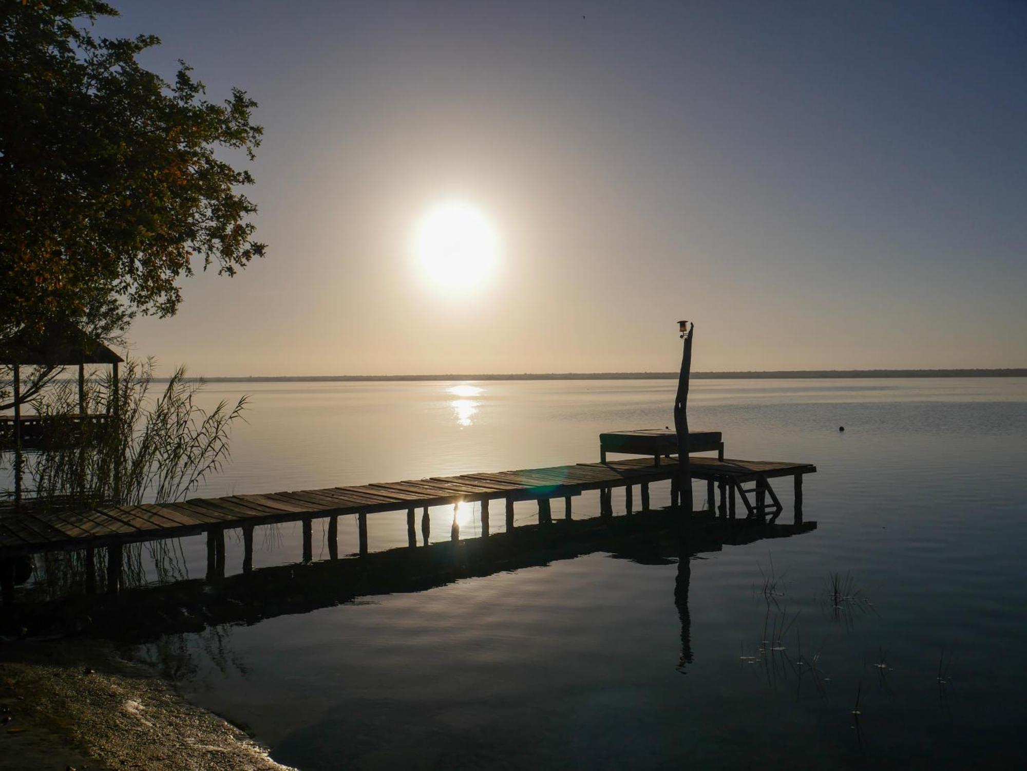 Villa Santuario Lake Front Oasis Bacalar Ngoại thất bức ảnh