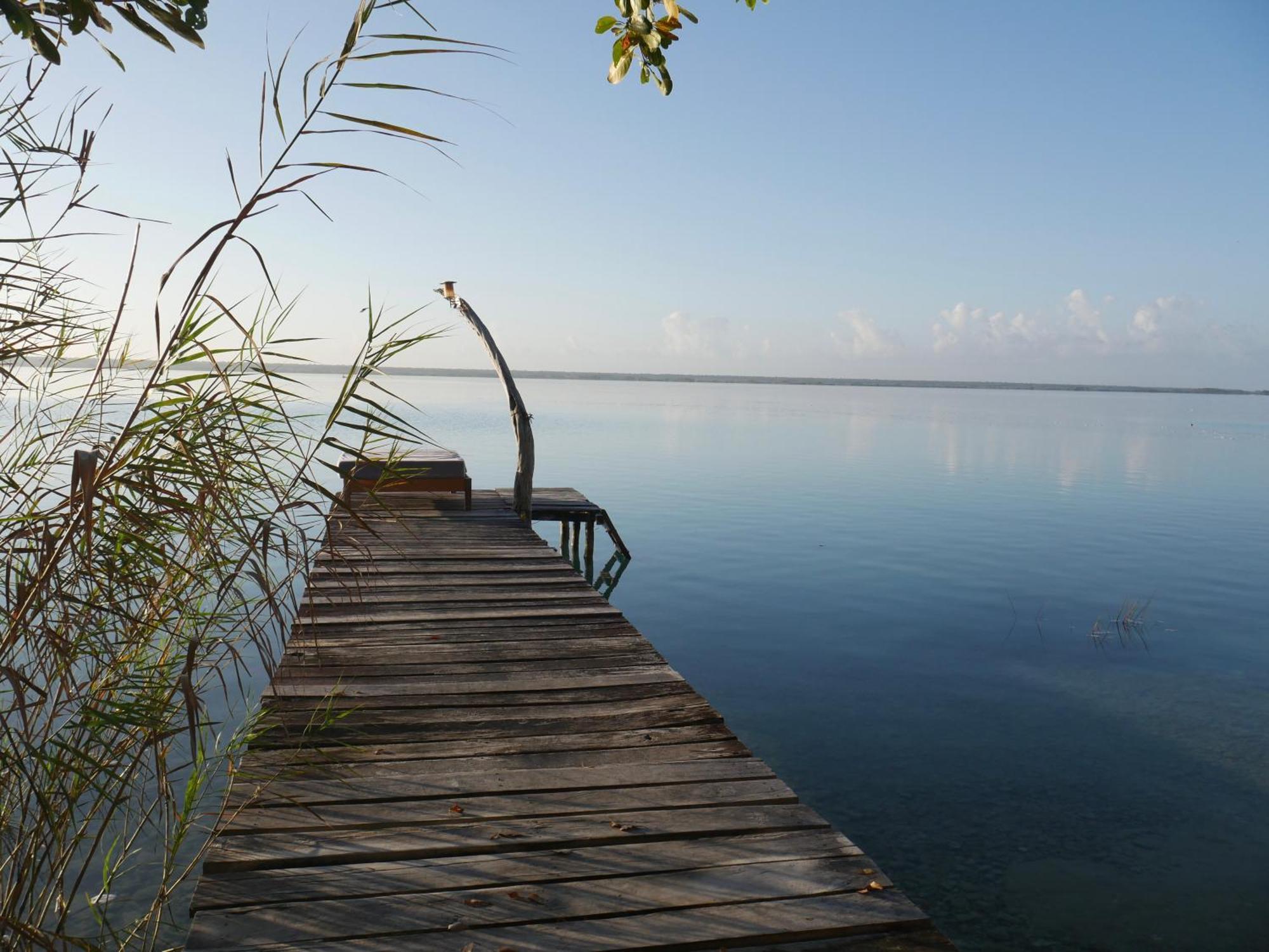 Villa Santuario Lake Front Oasis Bacalar Ngoại thất bức ảnh