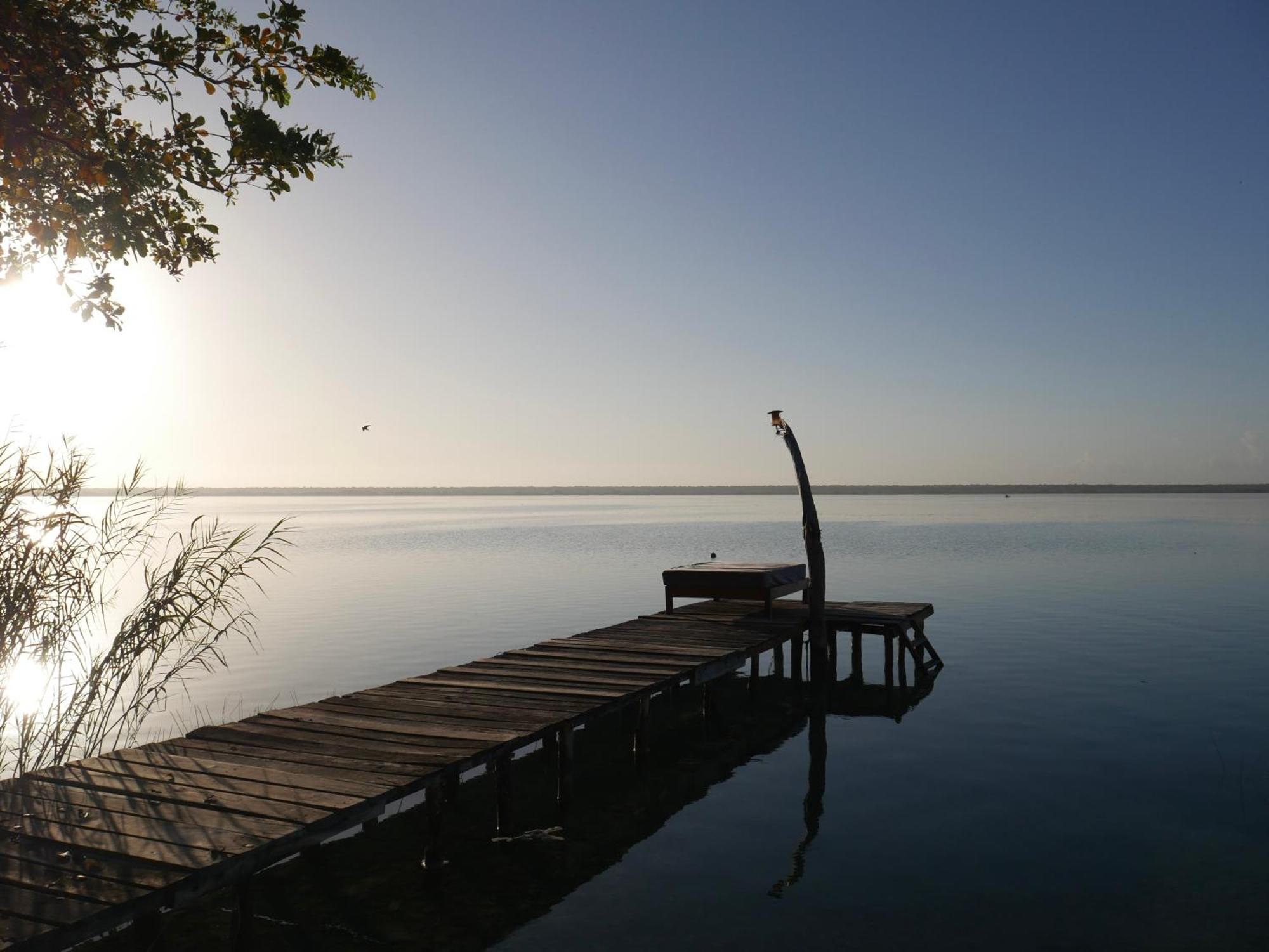 Villa Santuario Lake Front Oasis Bacalar Ngoại thất bức ảnh