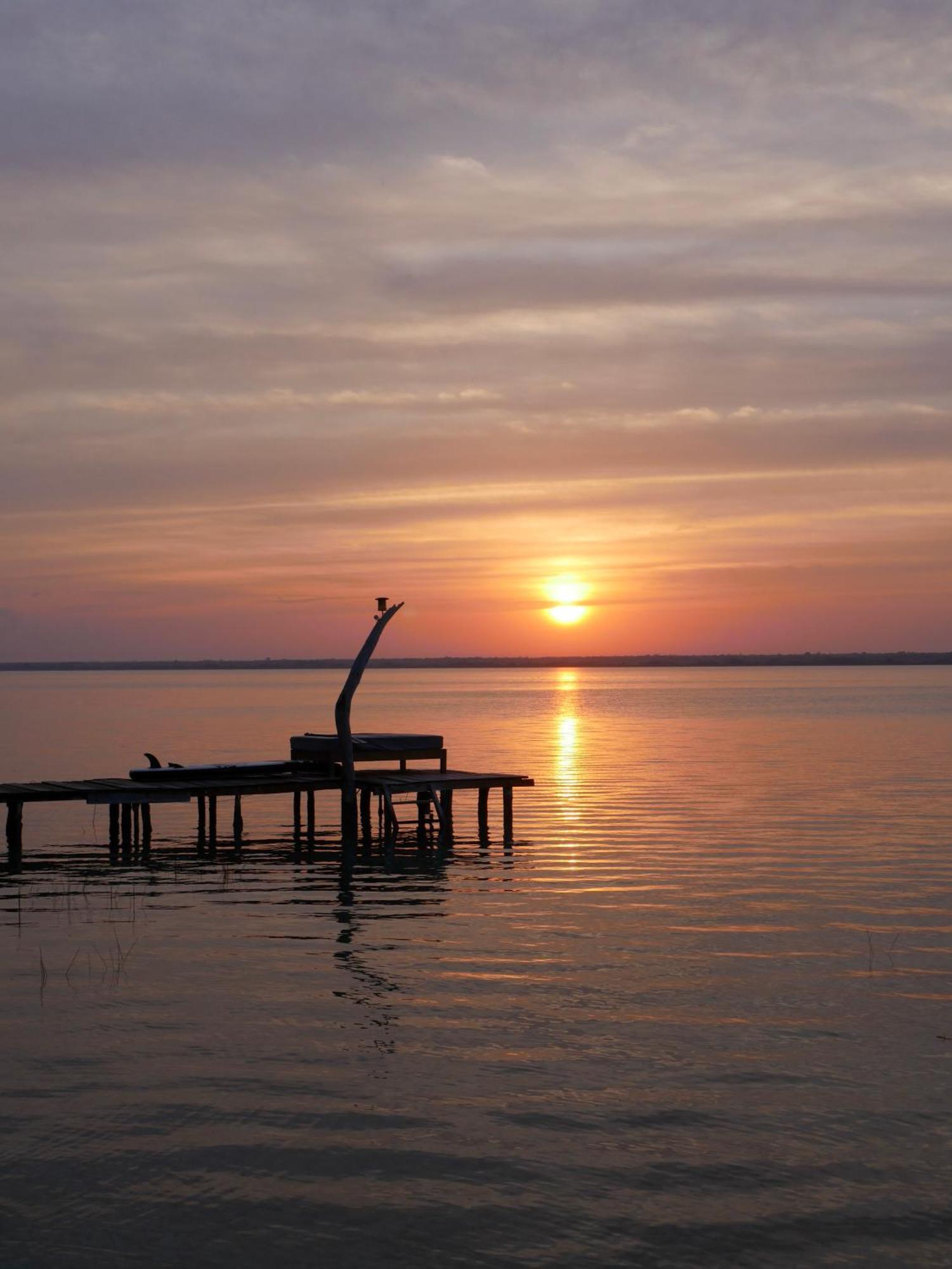 Villa Santuario Lake Front Oasis Bacalar Ngoại thất bức ảnh
