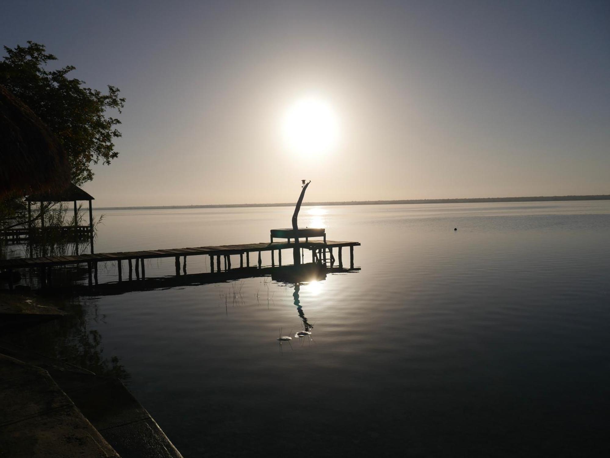 Villa Santuario Lake Front Oasis Bacalar Ngoại thất bức ảnh