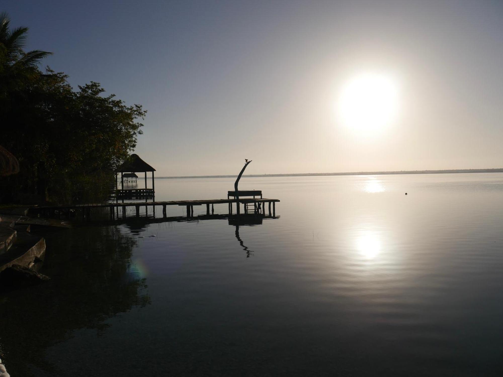 Villa Santuario Lake Front Oasis Bacalar Ngoại thất bức ảnh
